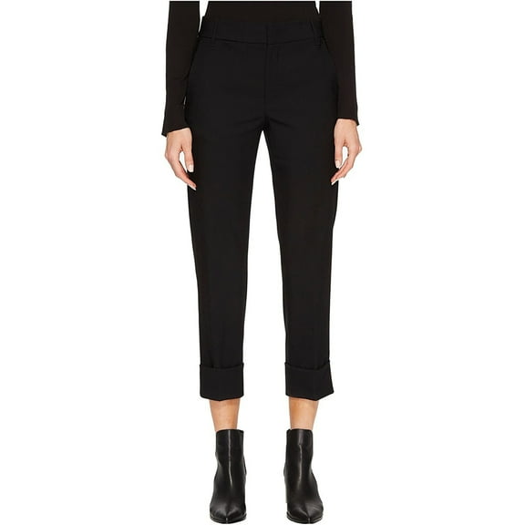 Vince Women's Coin Pocket Trousers, Black, 10
