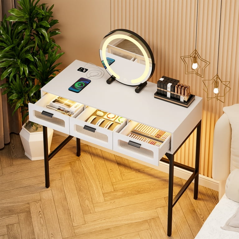 Makeup and study table discount