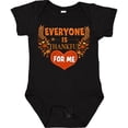 thumbnail image 3 of Inktastic Everyone is Thankful for Me with Heart and Leaves Boys or Girls Baby Bodysuit, 3 of 5