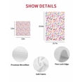 thumbnail image 7 of Colorful Polka Dot Kitchen Dish Towels for Drying Dishes Set of 3, Rainbow Watercolor Polka Dots Waffle Weave Microfiber Hand Tea Bathroom Towels Quick Dry & Absorbent Towel 12x12, 7 of 7