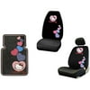Hello Kitty Seat Cover and Floor Mat Bundle from Plasticolor