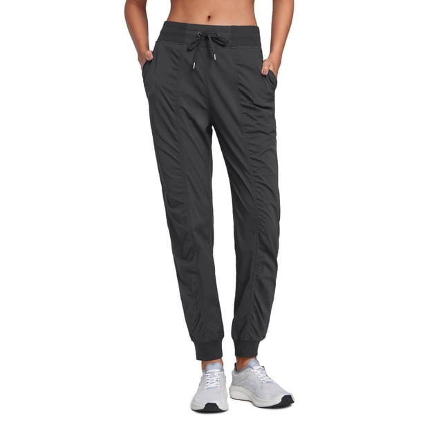 Pantalones Joggers CRZ YOGA para Mujer con Cintura Alta de 72 cm y Bolsillos
