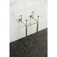 thumbnail image 2 of Kingston Brass VPB33147 Brass Console Sink Legs in Brushed Brass, 2 of 5