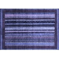 thumbnail image 1 of Ahgly Company Indoor Rectangle Abstract Blue Modern Area Rugs, 7' x 10', 1 of 4
