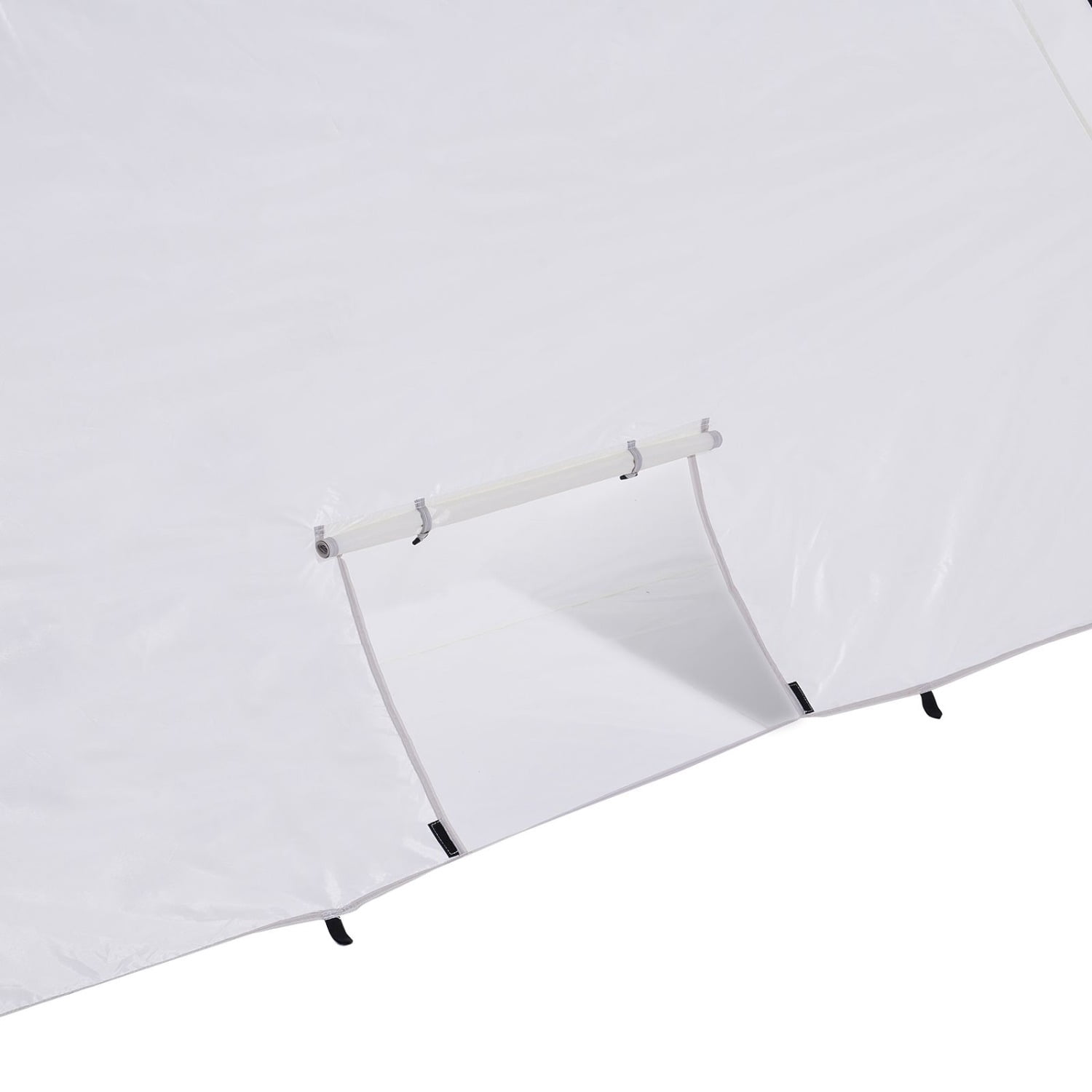 Portable Paint Booth 10x7x6ft Spray Paint Tent with Built-in Floor and Mesh Screen for Furniture DIY and Craft Projects
