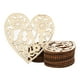 thumbnail image 2 of Colgante de Corazón Hueco de Madera Zhivalor 20 Piezas DIY, 2 of 8