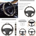 thumbnail image 4 of Uorisanigo Tribal Geometric 10 Pack Car Accessories Set with Soft Anti-slip Car Seat Covers and Auto Steering Wheel Cover Seat Belt Pads and Water Cup Coaster Keychains for Most Cars SUVs, 4 of 7