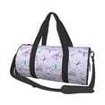 thumbnail image 1 of Balery Purple Butterfly Bolsa de Gimnasio para Mujeres y Hombres, Bolsa de Viaje Impermeable, Bolsa de Fin de Semana con Compartimento para Zapatos y Bolsillo Húmedo, 1 of 6