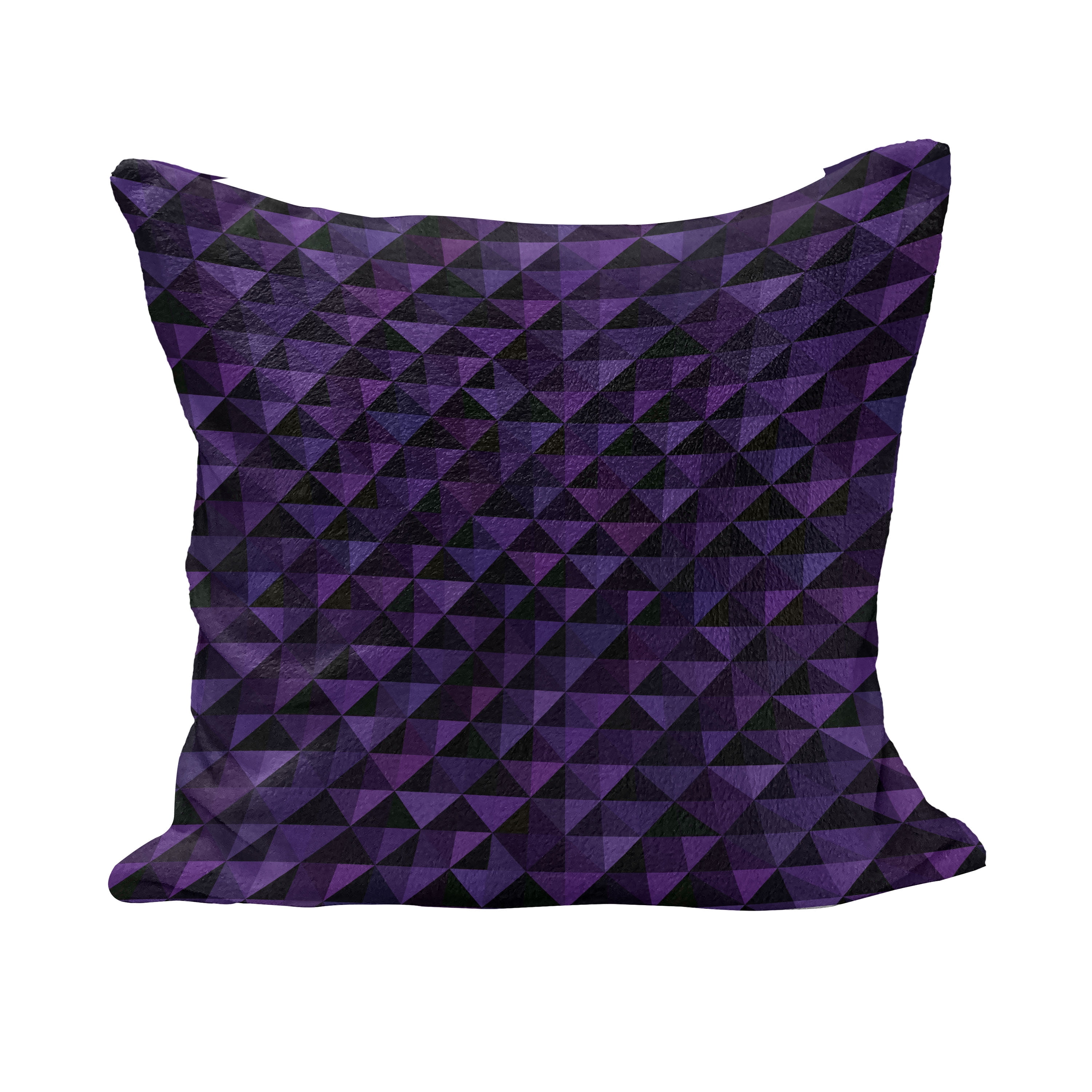 20" Sofa Seat Cushion Cover Thicken Cotton Linen Geometric Embroidery Pillowcase 