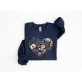 thumbnail image 2 of Magical Wizard Heart Sweatshirt, Hogwarts House Sweatshirt, Magic School Sweatshirt - Sizes S-5XL ,Art Print JSC, 2 of 5