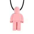 thumbnail image 4 of Collar para masticar para niños con TDAH, 3 piezas Collares para masticar sensuales para niños y adultos que sufren de dentición, autismo y TDAH (Robot), 4 of 5