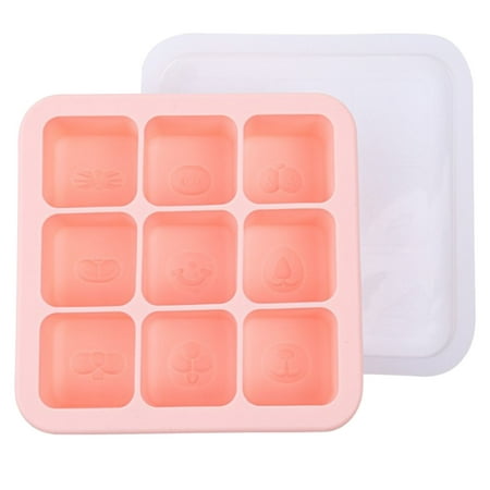 

Kokovifyves Expression Nine Silicone Homemade Household Milk Ice Baby Steamed Cake Supplementary Food Kitchen Tools and Gadgets Clearance