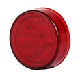 thumbnail image 3 of ECCPP Pack of 8 Red Round Truck Trailer 2.5" Clearance Marker Led Round Side Marker Light Flush Mount, 3 of 5