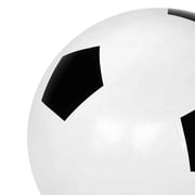 4FUN Giant Inflatable Durable Soccer Ball with Pump, 30 Inch, Black & White
