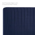 thumbnail image 4 of Modway Milenna Channel Tufted Upholstered Fabric King/California King Headboard in Royal Blue, 4 of 6