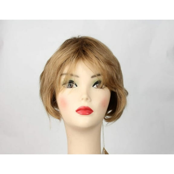 European Human Hair Freeda Wig Linda Light Blonde Size M