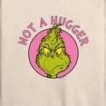 thumbnail image 3 of The Grinch - Not A Hugger Grinch - Women's Lightweight French Terry Long Sleeve Shirt, 3 of 5