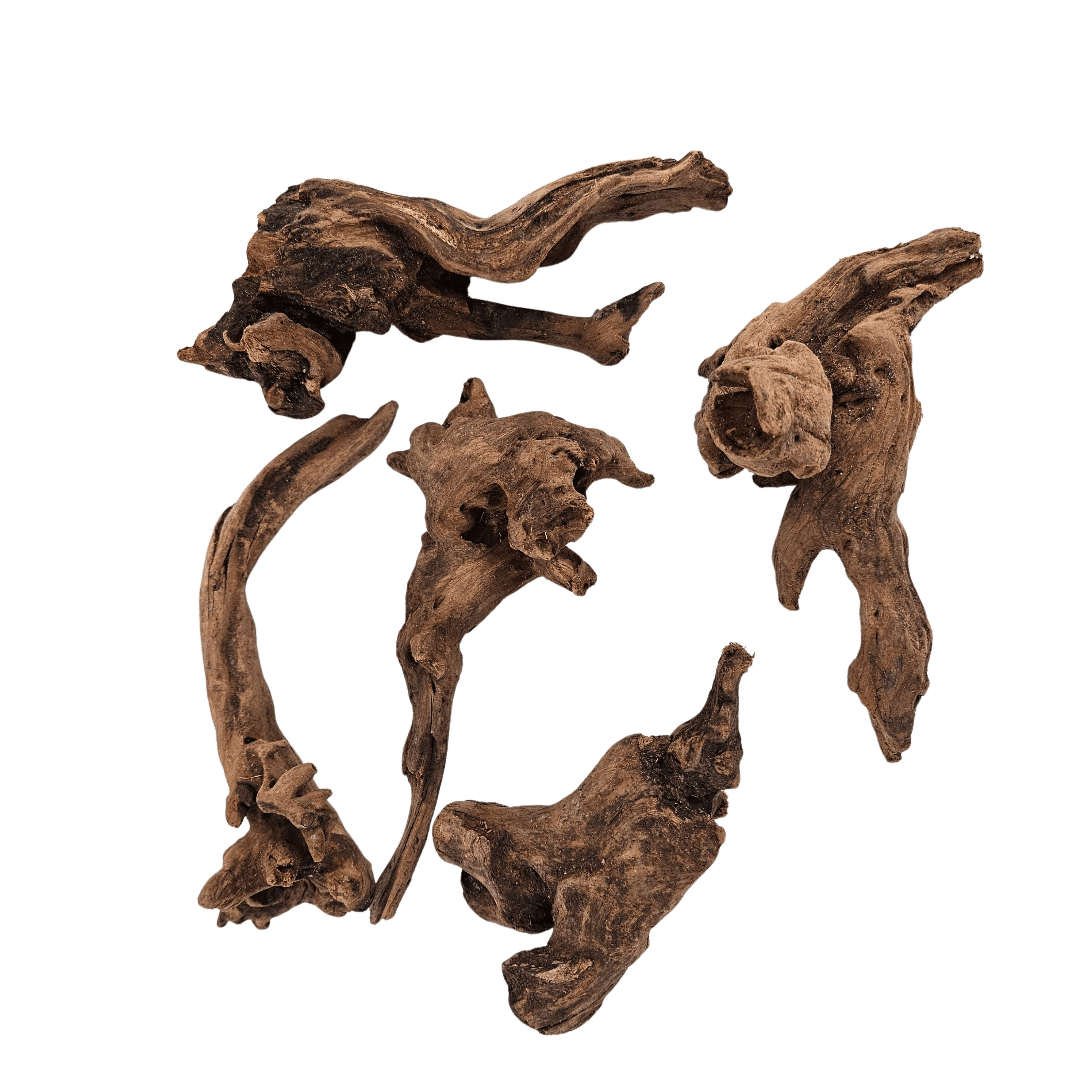 Drift Wood 5 Pice Pack -Approximate Size 4"-8" each