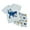 0-Grey492, variant on WOYY Toddler Boys Dinosaur Outfits Short Sleeve T-Shirt Shorts Sleepwear Set, Sizes 2-3T
