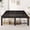 Classic Black, variant on Merrland 18" Twin Size Metal Platform Bed Frame, Heavy-Duty, Ample Under-Bed Storage, No Box Spring Needed, Black