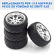 thumbnail image 2 of Neumáticos, RC Drift Tires RC Racing Car Neumáticos 4pcs Reemplazos para 1/10 HSP94123 94122 D5 yoko Abody tipo B, 2 of 7