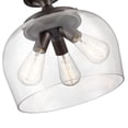 thumbnail image 4 of Millennium Lighting - Ashford - 3 Light Semi-Flush Mount-11.5 Inch Tall and 13, 4 of 6