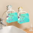 thumbnail image 6 of Dailycode 6 Packs Kitchen Dish Towels Soft Absorbent Dish Cloths Cartoon Skeleton Dancing with Star 11"x11", 6 of 9