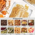 thumbnail image 6 of 100 Pack 8 x 12 Inch Stand Up Pouch Bags Zipper Mylar Bags Clear Front with  Foil    Storage Bags for Multipurpose with Gusset Bottom(5.5mil Thickness), 6 of 6