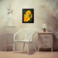 thumbnail image 4 of Nourock, Jonathan 12x14 Black Modern Framed Museum Art Print Titled - California Poppy I, 4 of 5