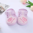 thumbnail image 5 of OSOLU Baby Toddler Shoes Fashion Toddler Shoes Baby Feet Cute Love Toddler Shoes Newborn Breathable Footwear, 0-6 Months, 5 of 6
