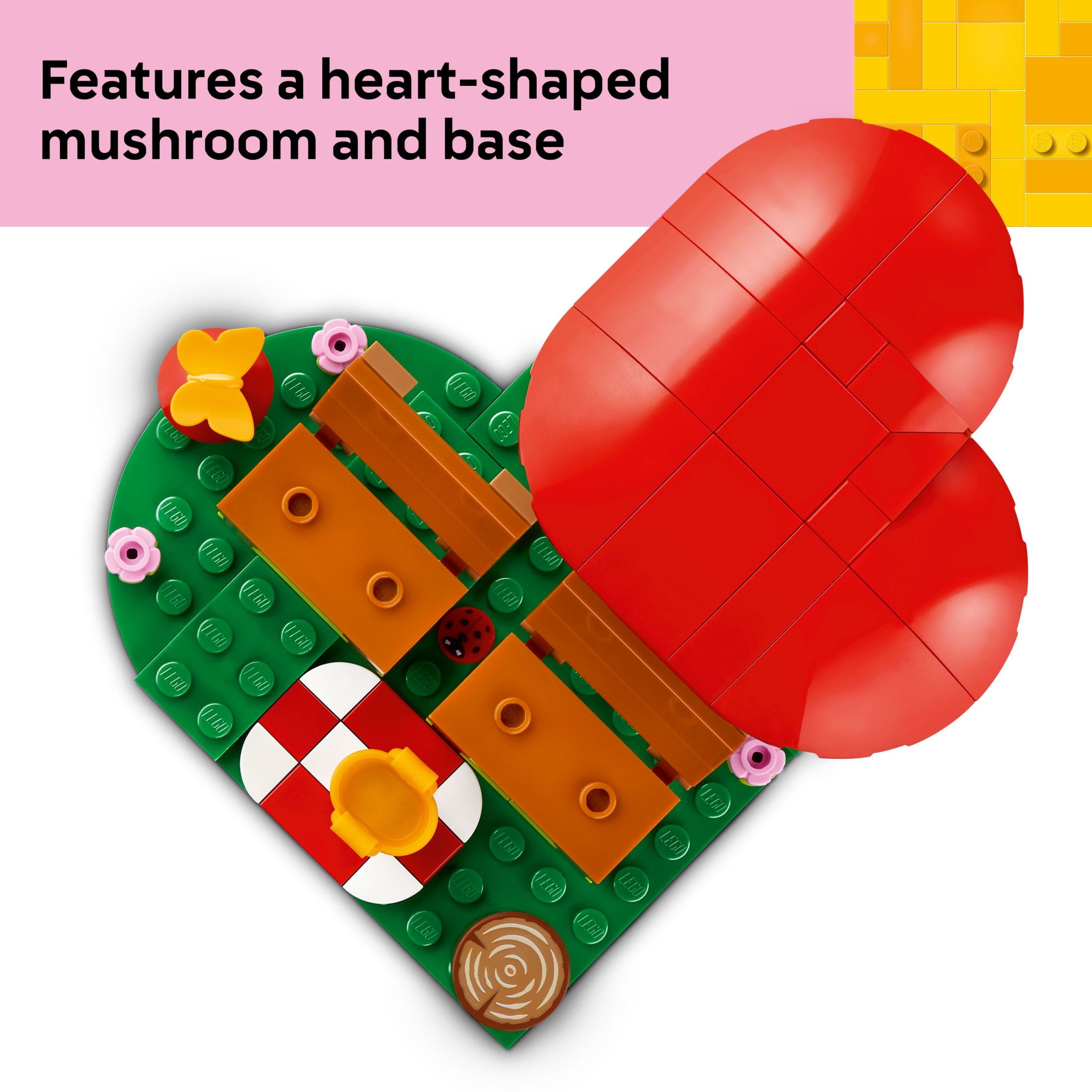 LEGO Hedgehog Picnic Date Building Set - Animal Toy Figures and Playset, Cute Gift for Kids, 40711
