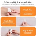 thumbnail image 6 of MMJ Motion Sensor Light Indoor Toilet Bowl Night Light RGB 16 Color Rechargeable Bathroom Closet 3.50x1.18in, 6 of 9