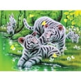 thumbnail image 1 of Diamond Painting (DE6489) 5D DIY Square Forest Tiger Dibujo 20X30cm Verde Hugtrwg Para estrenar, 1 of 1