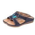 thumbnail image 1 of Women's Slip On Sandals Flat Soft Soled Shoes Summer Slippers Slides, 1 of 2