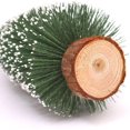 thumbnail image 4 of Mini Artificial Christmas Tree Frosted Christmas Tree Desktop White Cedar - 6pcs, 4 of 8