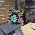 thumbnail image 3 of Outdoor Pillow In Flower Pattern, 3 of 4