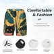 thumbnail image 3 of Balery Cat Hiding In Potted Plants Bañador para hombre, shorts de playa de secado rápido con entrepierna y forro de compresión-Medium, 3 of 6