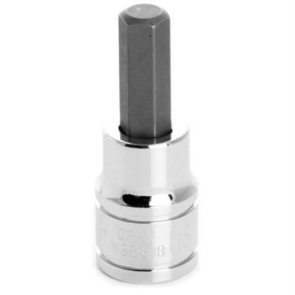 Chrome Hex Bit Socket, 3/8"" Drive, 8mm Hex Bit