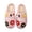 Pink, variant on Women's Fuzzy Slippers Non- Rubber Sole Warm Lining House Slippers Outdoor Indoor with Memory Foam Soft-Lightweigh with Arch Support Great Gift for Her