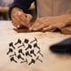 thumbnail image 3 of 300 Uds. Remaches artesanales DIY pies tachuelas picos tachuelas de dos patas, 3 of 6