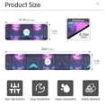 thumbnail image 3 of Yayeee Faucet Mat for Kitchen Sink 14.7" Diatomite Long Splash Guard Pad, Pink Neon Road, 2 Pack, 3 of 7