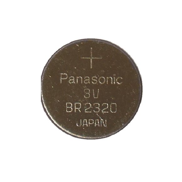 5-Pack BR2320 Panasonic 3 Volt Lithium Coin Cell Batteries