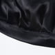 thumbnail image 5 of EeaseMX Sombrero de gorro de dormir de seda real para dormir de color liso Gorro para la pérdida del cabello para mujeres niñas (negro), 5 of 7