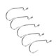 thumbnail image 4 of 20 piezas gancho de pesca compensado manivela gusano negro níquel accesorios de pesca herramientas 2, 4 of 8