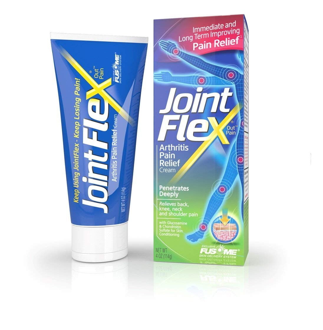 JointFlex Arthritis Pain Relief Cream, 4 oz Per Tube (6 Pack)