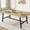 Wood, variant on COZONY 70.87" Industrial Dining Table for 6-8, Black Wood Top & Iron Legs, Modern Kitchen Table