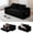 Black, variant on Memory Foam Cloud Sofa Bed 2-in-1 Couches No Assembly Corduroy Small Space Apartment Living Room,blue