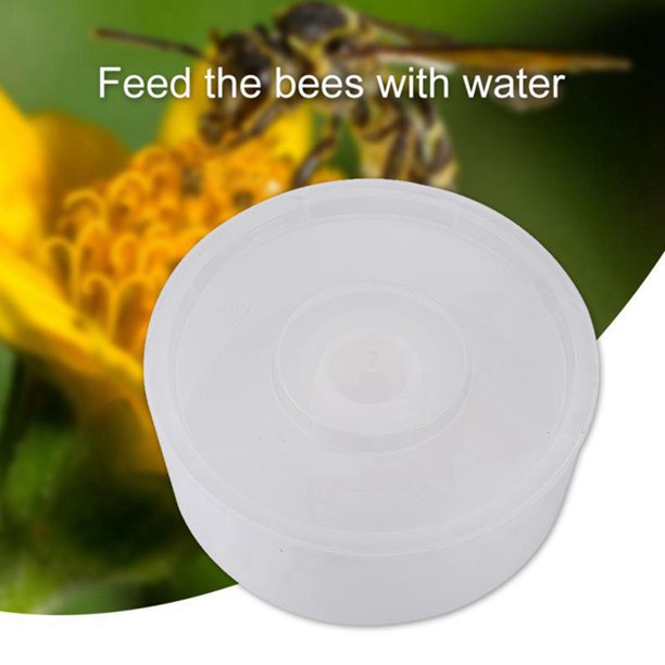 Rapid Bee Water Feeder For Hive Top Plastic Round Bee Feeder Walmart