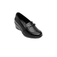 thumbnail image 3 of Mocasín Flexi 45233 Mujer Vacuno Semivestir de Piel negro 22, 3 of 6