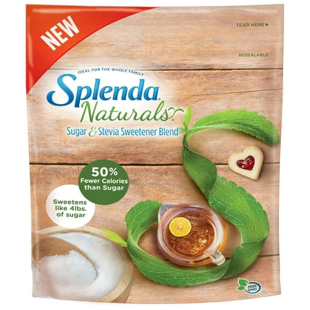 SPLENDA Naturals Sugar and Stevia Sweetener Blend, 2lb